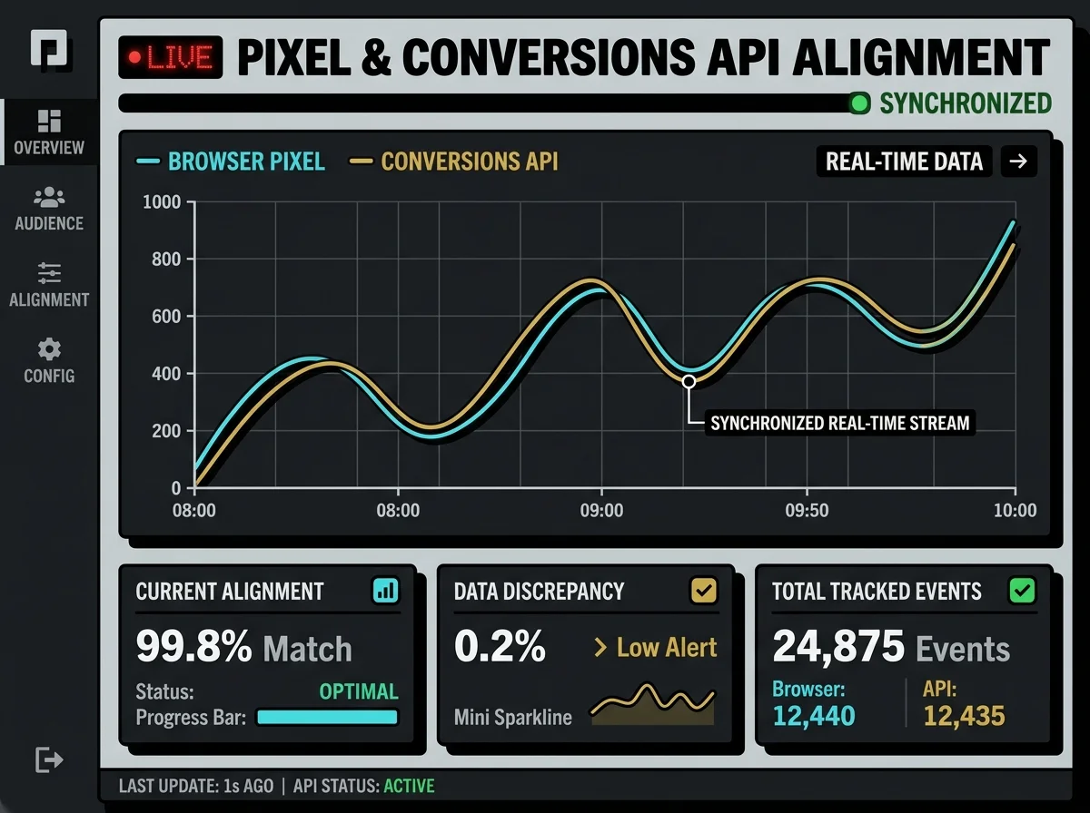 Pixel & Conversions API Alignment Chart