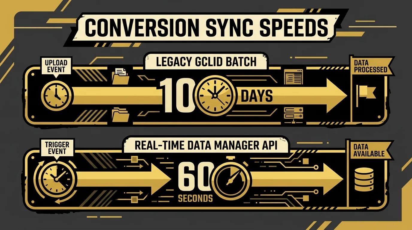 Smart Bidding Speed Timeline Comparison